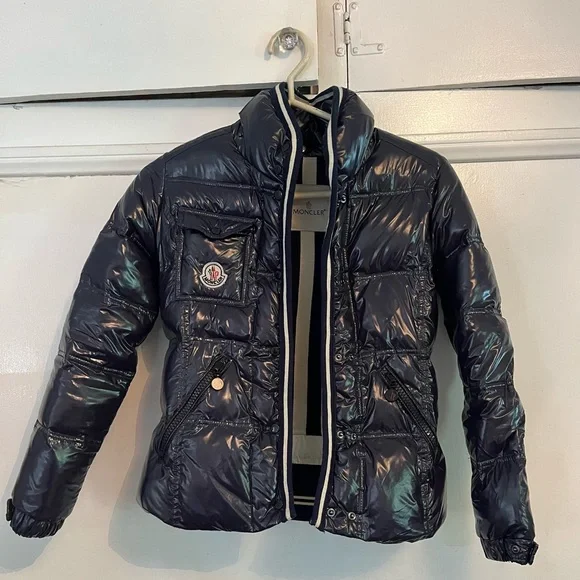 Moncler Navy Pepper Grenoble with detachable hood and original tags - Picture 7 of 9